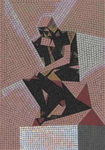 Абстрактная мозаика MELTI — Геометрическая композиция