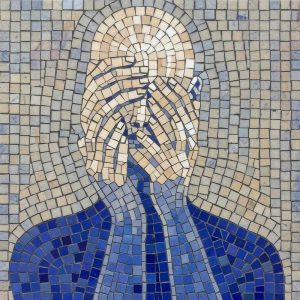 Медитативный образ классической мозаики