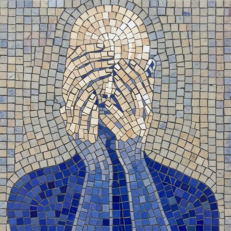 Медитативный образ классической мозаики