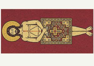 Мозаика «Святой образ» в стиле MELTI