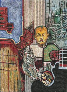 Cubist Style Mosaic Portrait — MELTI