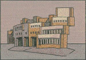 Современная архитектура в мозаике MELTI