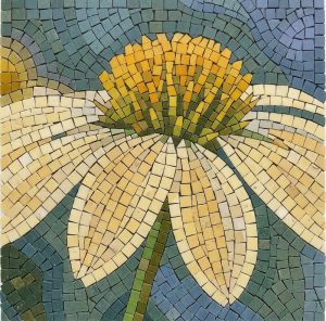 Мозаика «Солнечная ромашка» — 100×100 см