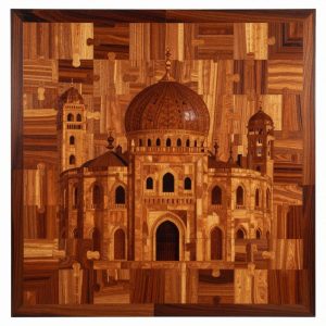 Мозаика Колизея в стиле Маркетри, 100×100 см