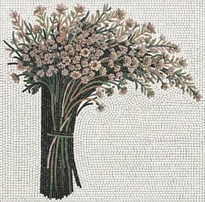 Мозаика «Нежный букет» — 60×60 см