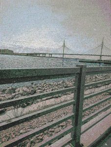 Мозаика «Городской мост» — Современное искусство MELTI