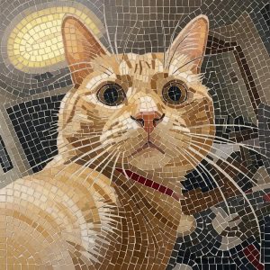 Классическая мозаика размером 30×30 см