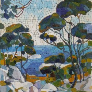 Мозаика «Средиземноморское побережье» — Сосны и Море