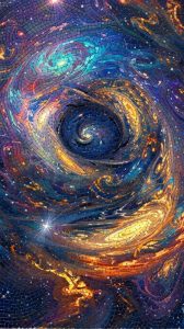 Свистящий космос: классическая мозаика