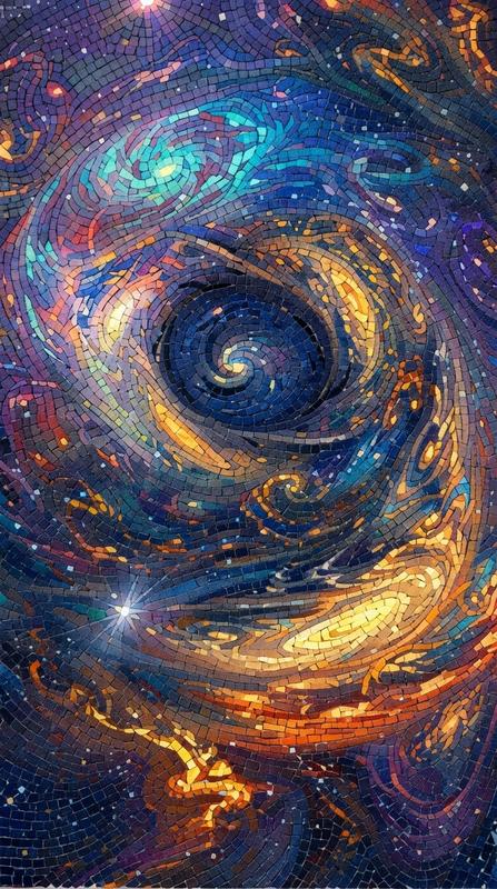 Свистящий космос: классическая мозаика