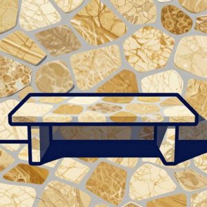 Каменная лавочка в саду: Мозаика Opus Incertum