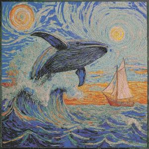 Великан морей в мозаике Мелти