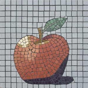 Red Apple Mosaic Art – Classic Style