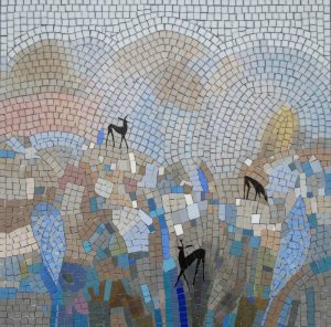 Мозаика «Эфирные олени» — Современное искусство