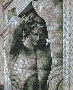 Мозаика «Атлант» — Классическое искусство в камне