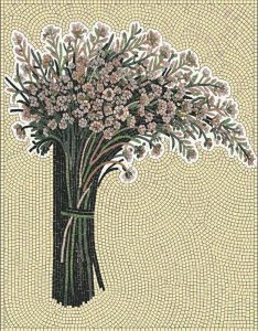 Мозаика «Нежный букет» — Искусство MELTI