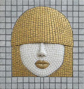 Мозаичный портрет «Золотые губы»