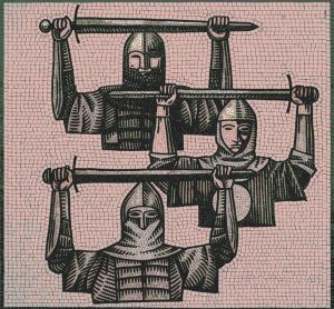 Three Warriors Mosaic Art – MELTI Collection