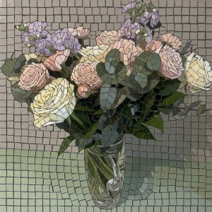 Классический мозаичный букет