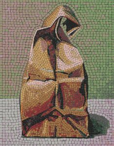 Мозаика «Загадочная фигура» в стиле MELTI