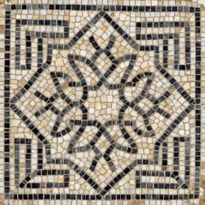 Мозаика с арабским геометрическим орнаментом