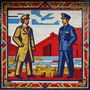 Soviet Mosaic Art: Meeting in Stapleton Park