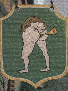 Мозаика «Смешной музыкант» — Стиль MELTI