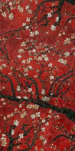 Мозаика цветущего сакуры