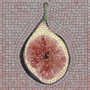 Mosaic Art Sliced Fig – Nature Collection