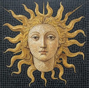 Мозаика «Золотое Солнце» — Лик Светила
