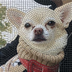 Тепло и уют: мозаика с медвежонком