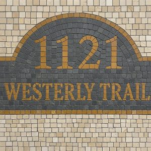 Мозаичная табличка Westerly Trail 1121