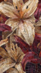 Nature’s Forms Mosaic Art – Earthy Tones