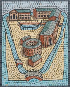 Мозаика «Древний город» — Классический архитектурный стиль
