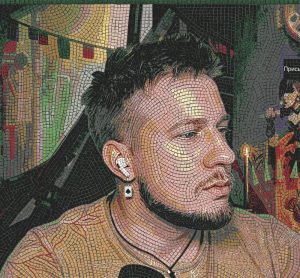 Мозаичный портрет современного мужчины – MELTI