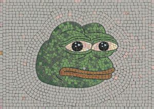 Мозаика Pepe the Frog — Современное искусство MELTI