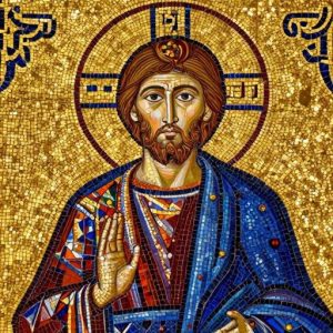 Икона Святого Игоря Черниговского в Византийском Мозаике