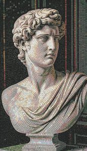 Мозаика «Классический бюст» — Искусство MELTI