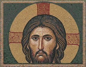 Мозаика «Иисус Христос» — Ручная работа MELTI