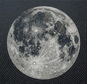 Мозаика «Луна» — Космический Декор