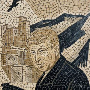 Classical Mosaic Portrait of a Man