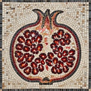 Pomegranate Opus Tessellatum Mosaic Art