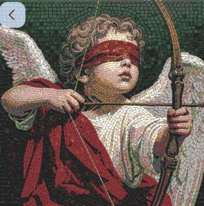 Мозаика «Слепой Купидон» — Классическое искусство