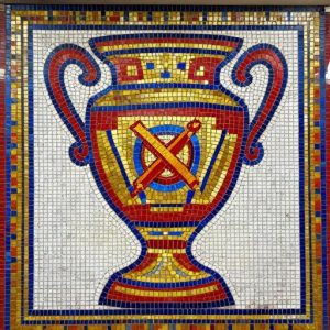 Советская мозаика «Большой вазон»