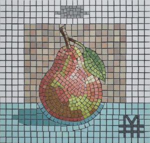 Восхитительная мозаика с грушей