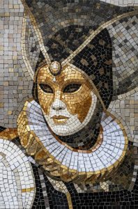 Мозаика «Золотая Венецианская Маска»
