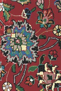 Floral Elegance Mosaic Art – 60×80 cm
