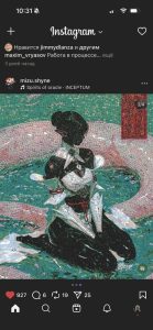 Мозаика MELTI: Футуристический воин в стиле киберпанк