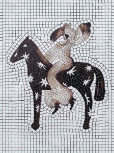 Celestial Horse Mosaic Art
