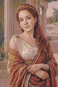 Ancient Beauty Mosaic Art – Handcrafted by MELTI
